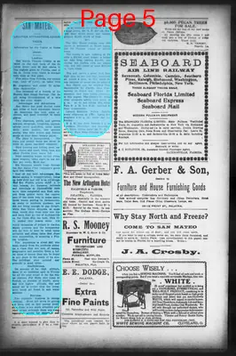 Page thumbnail for The San Mateo Item