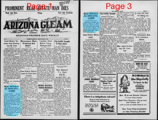 Page thumbnail for The Arizona Gleam