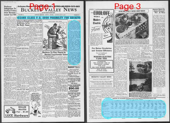 Page thumbnail for Buckeye Valley News And Buckeye Review
