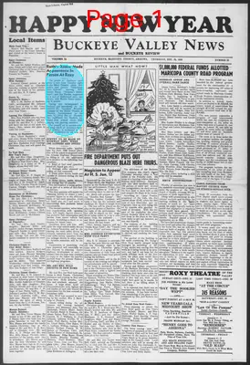 Page thumbnail for Buckeye Valley News And Buckeye Review