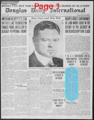 Page thumbnail for Douglas Daily International