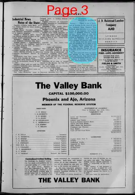 Page thumbnail for Ajo Copper News