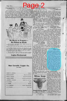 Page thumbnail for Ajo Copper News