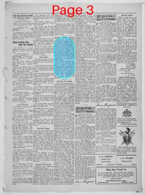 Page thumbnail for The Holbrook News