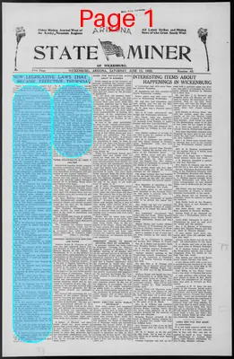 Page thumbnail for Arizona State Miner