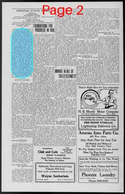 Page thumbnail for Arizona State Miner