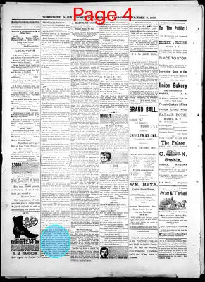 Page thumbnail for Tombstone Daily Prospector