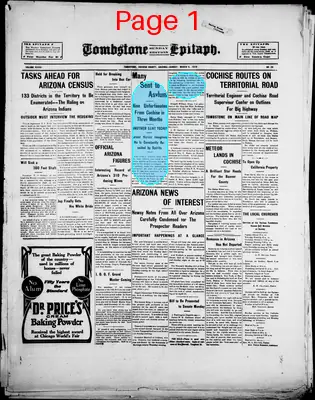 Page thumbnail for Tombstone Epitaph