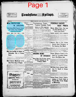 Page thumbnail for Tombstone Epitaph
