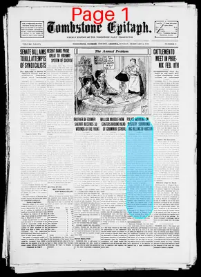 Page thumbnail for Tombstone Epitaph