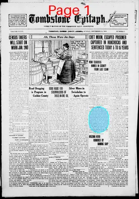 Page thumbnail for Tombstone Epitaph