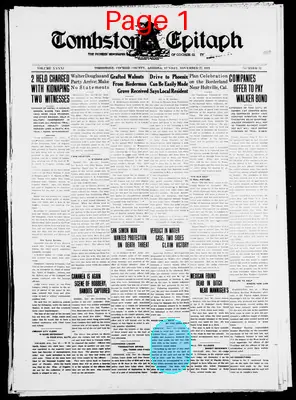Page thumbnail for Tombstone Epitaph