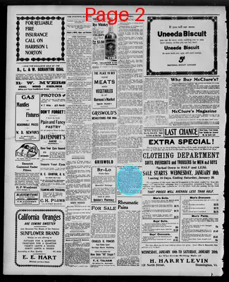 Page thumbnail for The Bennington Evening Banner