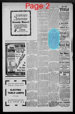 Page thumbnail for The Bennington Evening Banner