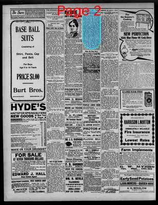 Page thumbnail for The Bennington Evening Banner