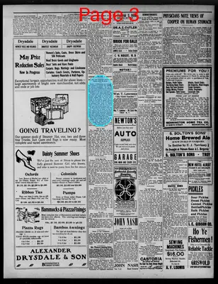 Page thumbnail for The Bennington Evening Banner