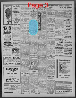 Page thumbnail for The Bennington Evening Banner