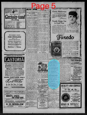 Page thumbnail for The Bennington Evening Banner