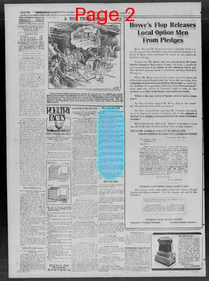 Page thumbnail for The Bennington Evening Banner