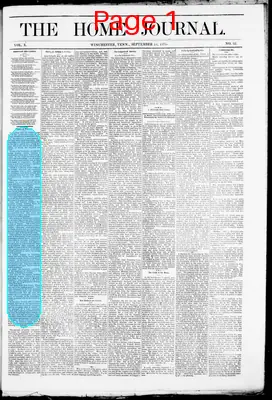Page thumbnail for The Home Journal