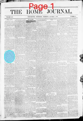 Page thumbnail for The Home Journal