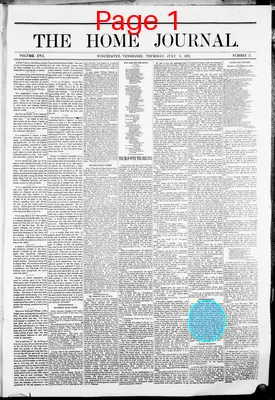 Page thumbnail for The Home Journal