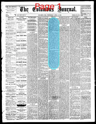 Page thumbnail for The Columbus Journal