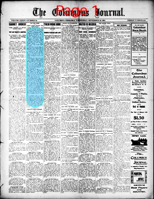 Page thumbnail for The Columbus Journal