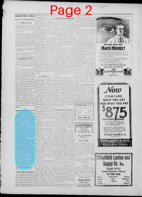 Page thumbnail for The Dickenson County Herald