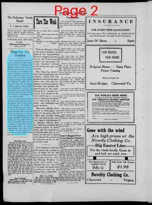 Page thumbnail for Dickenson County Herald