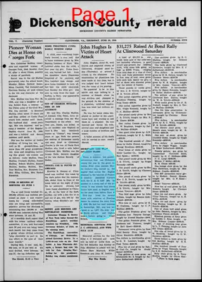 Page thumbnail for Dickenson County Herald