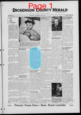 Page thumbnail for Dickenson County Herald