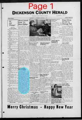Page thumbnail for Dickenson County Herald