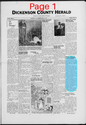 Page thumbnail for Dickenson County Herald