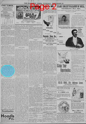 Page thumbnail for The Roanoke Times