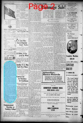 Page thumbnail for The Evening Leader