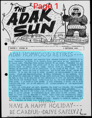 Page thumbnail for The Adak Sun