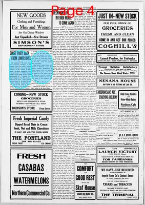Page thumbnail for The Nenana Daily News