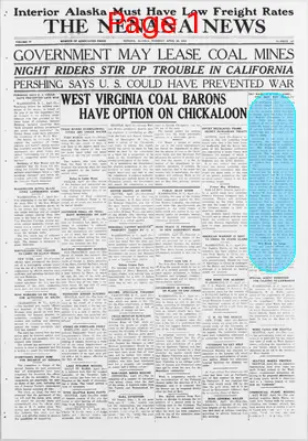 Page thumbnail for The Nenana News