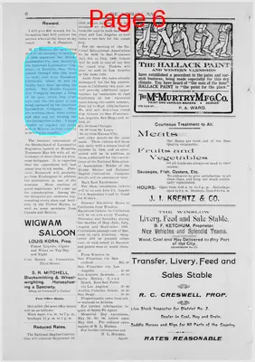 Page thumbnail for The Winslow Mail