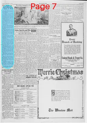 Page thumbnail for The Winslow Mail