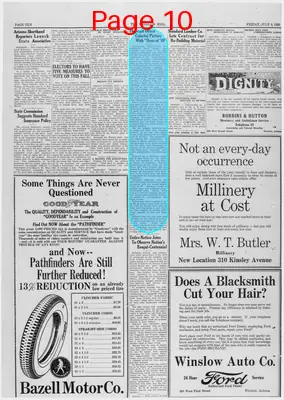 Page thumbnail for The Winslow Mail