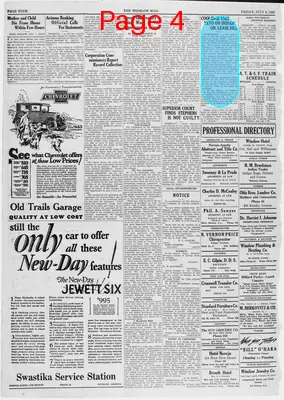 Page thumbnail for The Winslow Mail