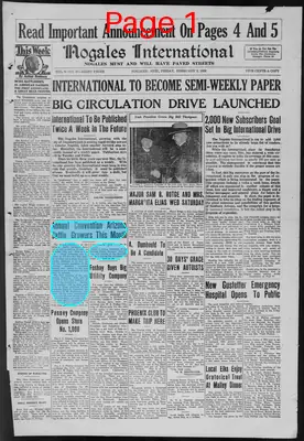 Page thumbnail for Nogales International