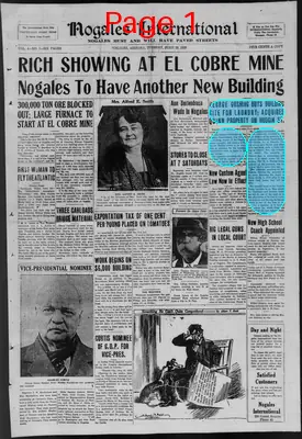 Page thumbnail for Nogales International