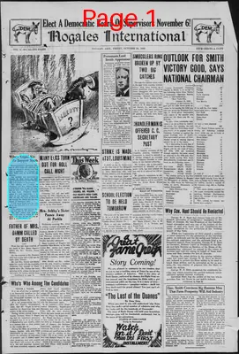 Page thumbnail for Nogales International