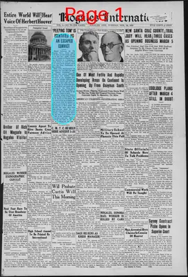 Page thumbnail for Nogales International