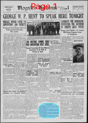 Page thumbnail for Nogales International