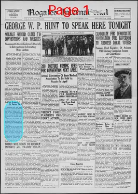 Page thumbnail for Nogales International