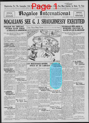 Page thumbnail for Nogales International